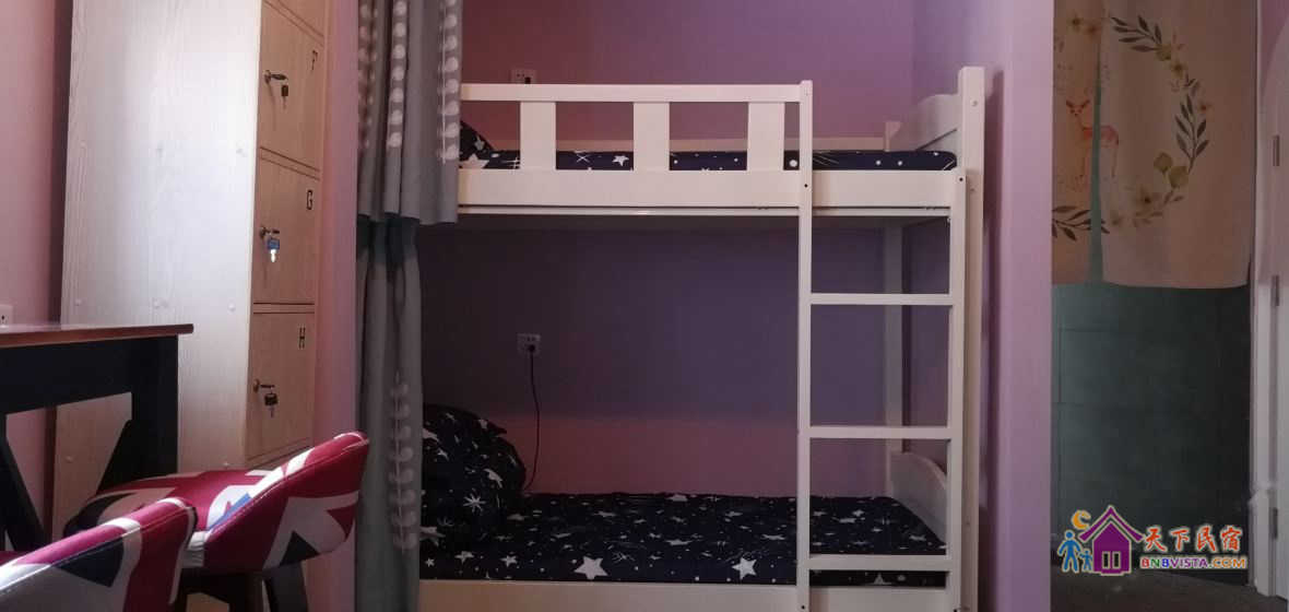 女生床帘六人床位房